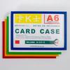 Venta al por mayor de tarjetas A6 de punto Azul Blanco Rojo Amarillo Verde Manga de goma dura K material de posición etiqueta magnética tarjeta de identificación de almacén