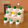 Paisaje en miniatura, planta en maceta de cactus suculenta artificial creativa, accesorios de decoración DIY, mini adornos de escritorio y para coche