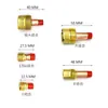 Changzhou Golden Ball Soldadura por Arco de Argón WP Gama Completa de Conectores Combinados Grandes, Medianos y Pequeños con Malla de Pantalla de Gas y Guía de Flujo Accesorios para Antorcha de Soldadura