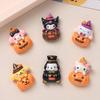 Desenhos animados DIY Resina Acessórios Acessórios Halloween Pequeno Creme Europeu Gel Feito à Mão Grampo de Cabelo Capa de Celular Fivela de Sapato Acessórios