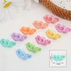 Presilhas de Cabelo Estilo Coreano Ins para Crianças, Presilhas de Franja para Meninas, Cores Misturadas, Mini Presilhas Bico de Pato, Atacado Estilo Macaron Desenho Animado