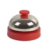Brinquedo Buzzer de Resposta de Metal, Botão de Chamada para Treinamento de Animais de Estimação, Sino de Serviço de Pressionar com a Mão, Acessório para Jogos de Tabuleiro Sino de Palma de Mão