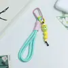 Nuevo Lanyard para Teléfono con Colgante de Cara Sonriente de Huayang, Correa Antiperdida para Bolso y Botella de Agua, Correa de Muñeca Colorida, Colores Personalizables