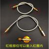 Interfaz de acoplamiento de tubería de válvula de cabezal de extensión de horno de exterior, conector de línea de extensión de tanque de gas para horno de gas de camping