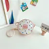 Bolsas Infantis para Meninas, Bolsas Transversais Mini Princesa Fofas, Bolsas de Ombro Personalizadas da Moda Estilo Coreano em Formato de Rosquinha