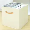 Caja de Almacenamiento sin Tapa Amazon Contenedor de Juguetes Cesta Caja de Almacenamiento Plegable Tipo Cajón Caja Organizadora de Armario Venta al por Mayor