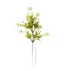 Suministrado directamente por el fabricante: Flor artificial de diente de león de 7 tallos para decoración de sala de estar y hotel, material para arreglo de jarrón de escritorio, flor artificial