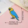 Novos Adesivos de Tecido de Papagaio de Desenho Animado, Acessórios Fofos de Roupas de Animais, Adesivos Decorativos de Bordado de Papagaio Pequeno, Acessórios Prontos para Venda