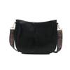 Nova Bolsa de Ombro Feminina da Moda Retrô Simples de Cor Sólida, Versátil para o Dia a Dia, Tendência Europeia e Americana, Bolsa Tote Transversal Feminina