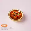 Simulado Gourmet Hecho a Mano Grande Juguete de Comida Imán de Refrigerador Creativo Comida Local Divertido Adhesivo Magnético Resina Decoración de Refrigerador