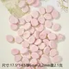 Joyería de Cerámica Jingdezhen Rosa Agujero Grande Cuentas Sueltas Paquete de Materiales DIY Tejido a Mano Estudiante Femenina Cuentas Niños Nuevo