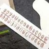 30 Piezas de Tiras de Armadura para Manicura, Uñas Portátiles Cat-Eye Suaves, Uñas Portátiles de Flor Blanca Linda, Sensación de Alta Gama