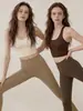 Tops de fitness para mujer, sujetadores deportivos, conjuntos de ropa de yoga, chalecos profesionales de entrenamiento de Pilates, ropa a prueba de impactos para correr