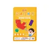 Libro de Geometría 3D DIY para Niños: Aprendizaje Cognitivo Divertido, Modelo de Escuela Primaria, Pensamiento Espacial Hecho a Mano, Libro Ilustrado de Iluminación para Bebés