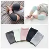 Rodilleras de Verano Estilo Coreano para Bebé Algodón Puro Felpa para Bebé Antideslizantes para Gatear Calcetines con Adhesivo de Corazón Venta al por Mayor H001
