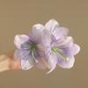 Flores de Primavera ~ Horquilla para Mujer 2025 Nueva Parte Trasera de la Cabeza Clip Grande de Tiburón Sentido Avanzado Temperamento Clip de Agarre Adorno para la Cabeza
