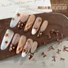 Acessórios de Nail Art Laço de Desenho Animado Tendência Outono e Inverno Resina Melard Laço de Fita Decorações de Unha Usáveis