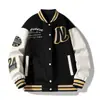 Chaqueta de Marca de Moda para Hombre, Nueva Chaqueta de Béisbol Holgada para Primavera y Otoño, Chaqueta Réplica Bordada de Moda Retro Americana para Niños