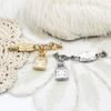 Lujo ligero microincrustado Saturno collar pulsera hebilla de conexión accesorios protección de color chapado en oro real de 18 quilates material diy hebilla de cierre