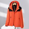 Chaqueta tres en uno nueva de invierno 2023 para pareja, de dos piezas, gruesa con forro polar, forro desmontable, traje de montañismo