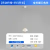 Lámpara de Espectro Completo Nueva y Ajustable, Lámpara Minimalista de Estilo Italiano con Forma de Capullo, Lámpara Colgante Táctil para Isla Estilo Crema
