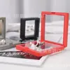 Caja de almacenamiento de PE con la misma película transparente a prueba de polvo para exhibir joyas, accesorios, arte de uñas y coleccionables; Caja de Joyería Flotante