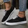 Zapatos de Lona Slip-On Estilo Nuevo 2026 para Mujer, Zapatos Perezosos de Verano para Hombre, Tenis Planos Casuales Versátiles de Verano para Estudiantes
