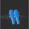 Tapones para los oídos con forma de árbol de Navidad Tapones de silicona anti-ruido Aislamiento acústico Reducción de ruido Tapones para los oídos para nadar, aprender, dormir Venta al por mayor