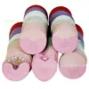 Espejo Cosmético Cultural y Creativo Personalizado por el Fabricante, Estuche de Cuero, Portatarjetas, Forma de Corazón, Redondo, Cuadrado, Estuche Protector de Cuero PU para Espejo Cosmético Venta al por Mayor