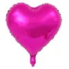 Balão de Filme de Alumínio Coração de Amor 18 polegadas Coração de Pêssego Proposta de Casamento Festa de Aniversário Celebração Evento Decoração Dourado