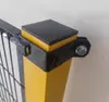 Acessórios de Cercado de Proteção de Segurança para Robôs Conjunto Completo Rede de Isolamento para Armazém Oficina Fivela Tubo de Cercado Conector Galvanizado
