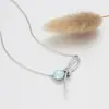 Colar Xuping com Laço de Cristal Imitação, Estilo Fashion, Simples, Doce e Elegante, Corrente para Clavícula, Colar Feminino, Atacado de Fábrica
