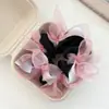[Heroína de Drama Coreano] Lazo de Organza Coreana de Alta Calidad Tejido a Mano para el Cabello Lazo para el Cabello para Mujeres