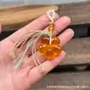 Pendente Coração de Urso de Cera de Abelha de Segunda Geração Acessórios de Concha de Rainha de Segunda Geração Pingente de Chaveiro DIY Pendente para Bolsa Pendurado Moda