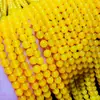 Ágata Amarillo Natural Cuentas Sueltas Cuentas Redondas Pulsera Accesorios para Joyería DIY Cuentas de Ágata Productos Semiterminados Venta al por Mayor Jade