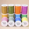 Fio de jade para atacado com 72 unidades, disponível em todas as cores, carretéis grandes, para tecelagem manual, pulseiras DIY e materiais e acessórios para artesanato