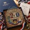 Ornamentos de Acrílico para Janela com Quebra-Cabeça para Celebração do 250º Aniversário