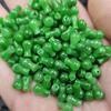 Jade Esmeralda vaso verde seco Jade contas soltas Jade ferro Longsheng vaso tridimensional pulseira colar joias contas feitas à mão