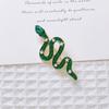 Europa y Estados Unidos moda retro transfronteriza personalidad broche de serpiente Yiwu accesorios metal simple pin de serpiente zodiaco prendedor al por mayor