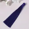 Fleco de Borlas de Tubo Hueco de 8 mm y 12 cm, Accesorios de Colgante de Nudo Chino, Colgante de Moneda de los Cinco Emperadores, Compra al por Mayor, Gran Precio