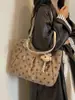 Bolso Tote de Lunares Nuevo 2026 para Mujer, Bolso de Hombro Estilo Coreano, Bolso de Axila de Gran Capacidad para el Trabajo, Bolso de Mano Moderno y Sencillo