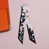 Pañuelo de Seda Sarga para Atar Bolsas, Pañuelo de Seda Pequeño Original, Diseños como Nubes, 100% Seda de Morera, Goma para el Cabello de Seda Genuina, Cinta