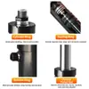 Montagem de Cilindro Hidráulico, Cilindro com Flange Inferior, Peças de Cilindro para Caminhão Basculante de 12t, Gama Completa de Acessórios, Transfronteiriço, Em Estoque, Personalizável