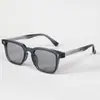 Gafas de sol de alta gama, moda nueva, con montura grande y remaches, Gafas Tr para hombre, Gafas de acetato para mujer