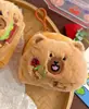 Monedero de Peluche de Dibujos Animados Ins Lindo Mini Suave Lindo Capibara Bolsa para Guardar Monedas Estudiante Portátil Bolsa para Audífonos
