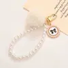 Suministros del Fabricante y Venta de Llavero con Lazo Estilo Ins con Perlas de Imitación y Cuentas Accesorios DIY Colgante para Bolso Abalorios Hechos a Mano