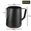 Taza Garland de Teflón Acero Inoxidable 304 Taza Garland color Taza Garland boca puntiaguda Taza Garland Café Leche Taza olla