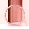 Aro Hula Hoop Colorido Macaron com Esponja para Alunos do Ensino Fundamental e Iniciantes, Aro Hula Hoop de Esponja para Crianças Sem Pesos