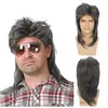 Bestseller TransfronteiriçoPeruca de Lula Masculina para Halloween Peruca Punk Rock Peruca para Festa Fantasia Disco
