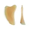 Conjunto de Massageadores Multifuncionais de Resina para Gua Sha Facial, Acupressura, Dragagem de Meridianos e Uso em Salões de Beleza, Personalização Transfronteiriça